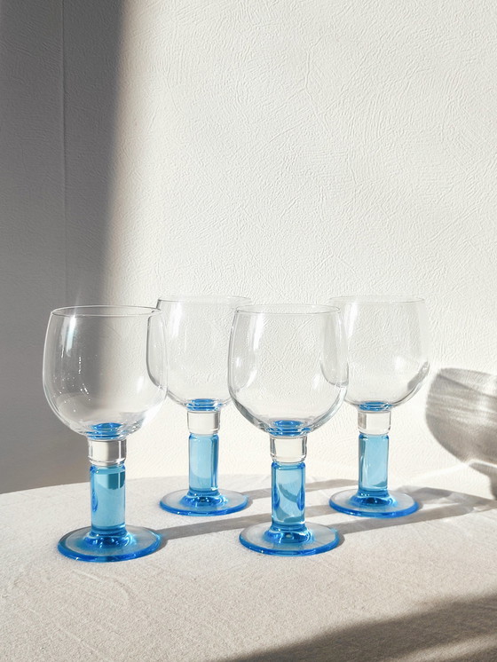 Image 1 of 4x Bormioli Rocco Wine Glasses