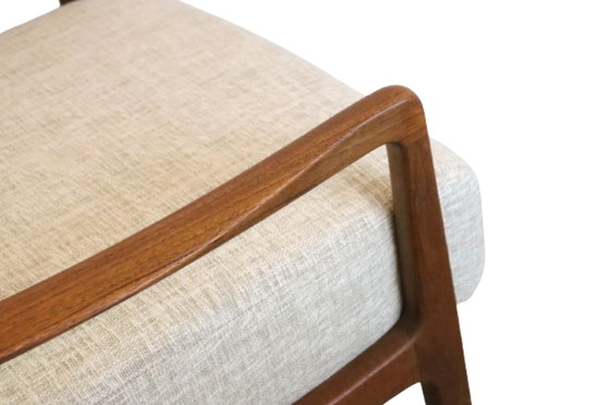 Image 1 of Ole Wanscher for France & Son FD160 rocking chair armchair 'Ulfborg' vintage