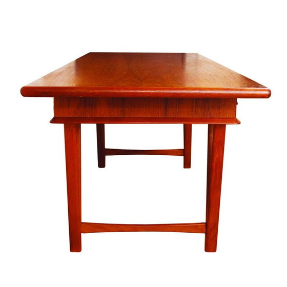 Image 1 of Vintage teak coffee table model 32 by E.W.Bach for Mobelfabrikken Toften, Denmark 1960.