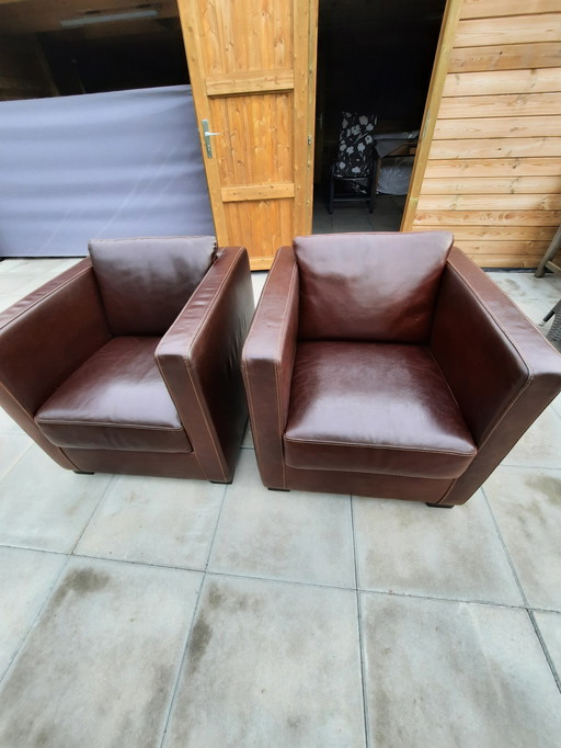 2x fauteuils Creta