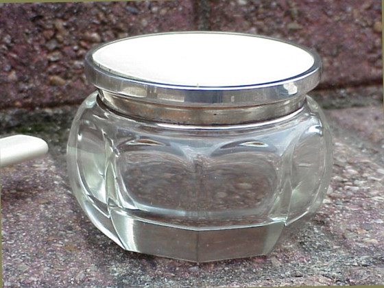 Image 1 of Elegante conjunto de tocador Seguso Italy Design Décò años 30 en vidrio