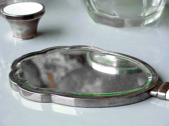 Image 1 of Elegante conjunto de tocador Seguso Italy Design Décò años 30 en vidrio