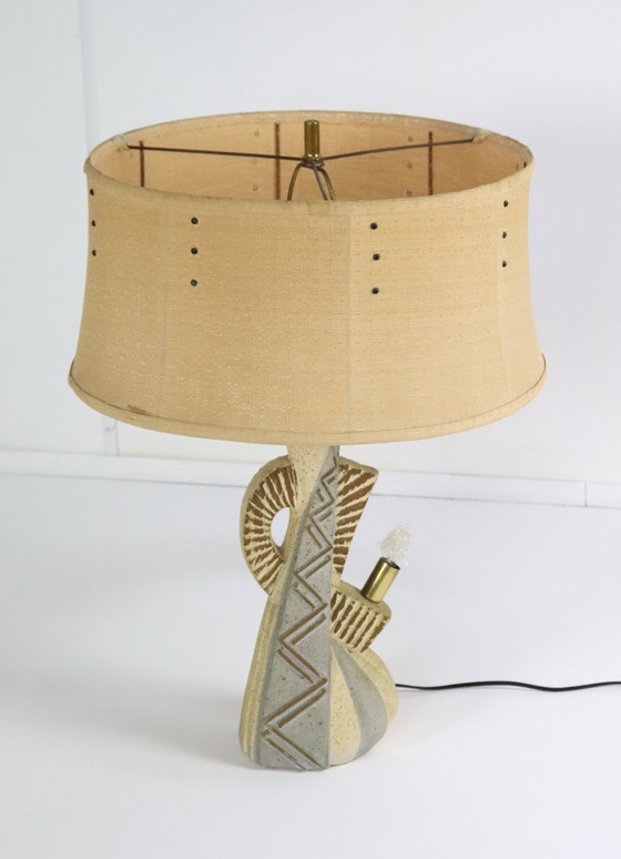 Image 1 of Set Of 2 American Table Lamps Vintage