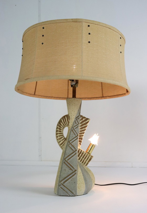 Image 1 of Set Of 2 American Table Lamps Vintage