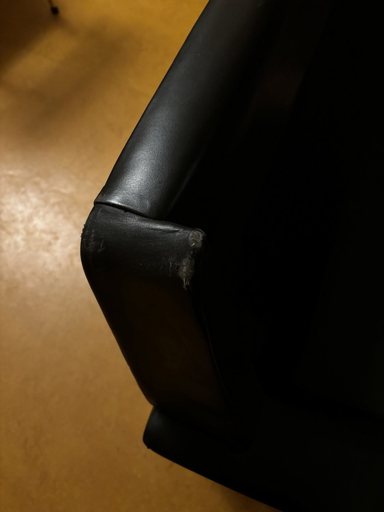 Image 1 of Upper Camp Sofa And Armchair In Rosewood And Leather