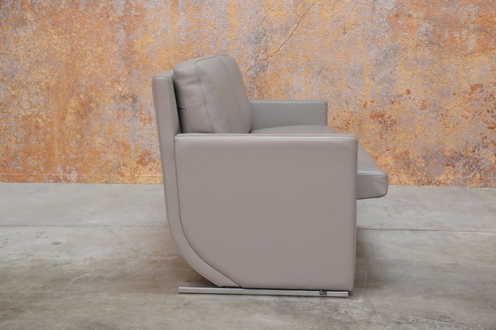 Image 1 of Leolux Timandra leather sofa adjustable seat depth