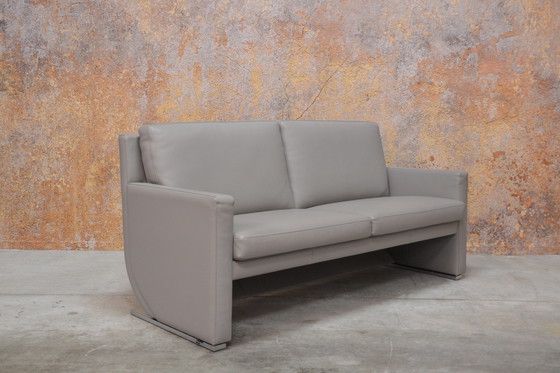 Image 1 of Leolux Timandra leather sofa adjustable seat depth