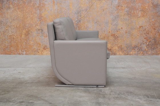 Image 1 of Leolux Timandra leather sofa adjustable seat depth