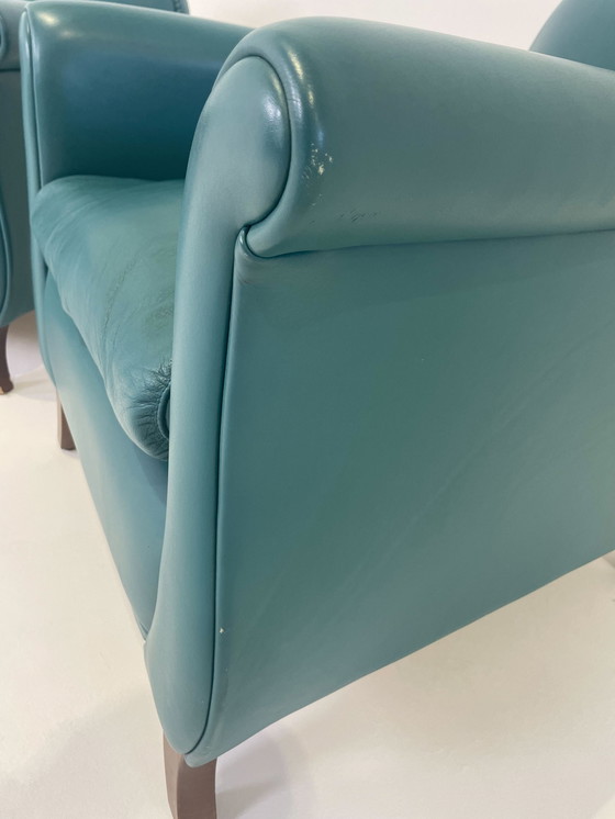 Image 1 of 2x Poltrona Frau Lyra armchair