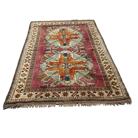 Image 1 of Tapis turc vintage Kars Kazak