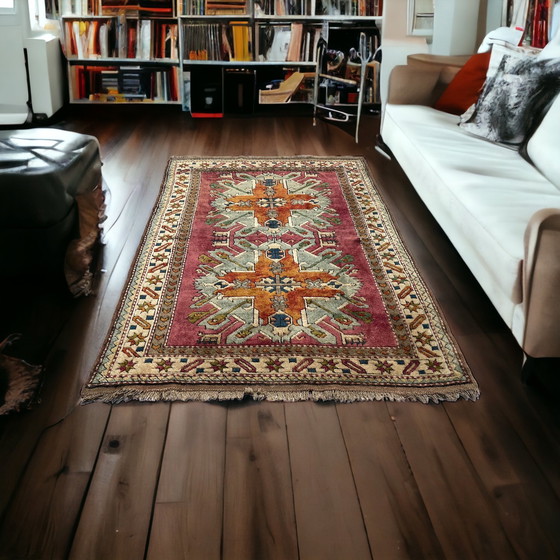 Image 1 of Tapis turc vintage Kars Kazak