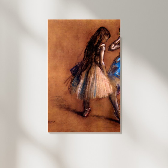 Image 1 of Edgar Degas - Two dancers