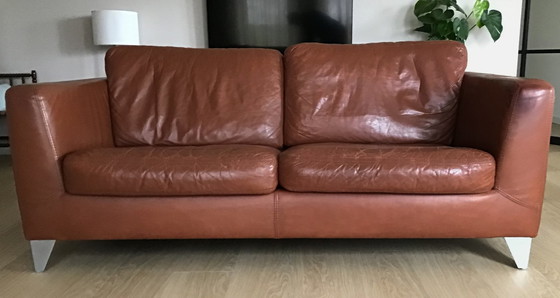 Image 1 of Machalke 2.5-seater leather sofa