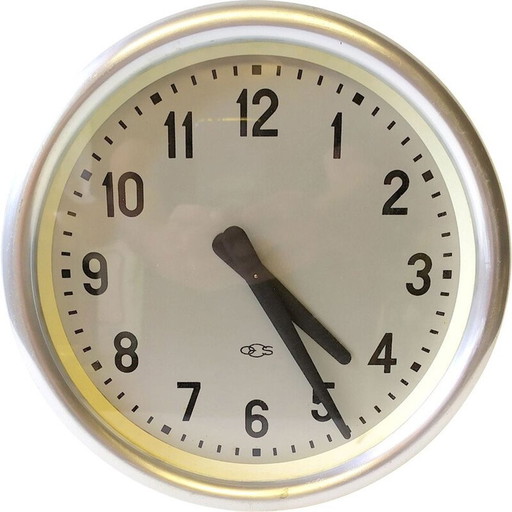Round vintage wall clock by Gio Ponti for Boselli, 1940