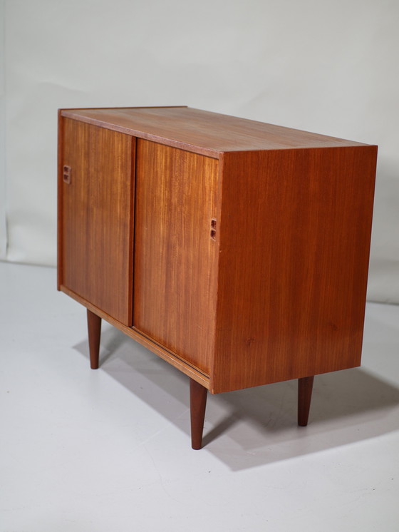 Image 1 of Cabinet with sliding doors Danish lp cabinet