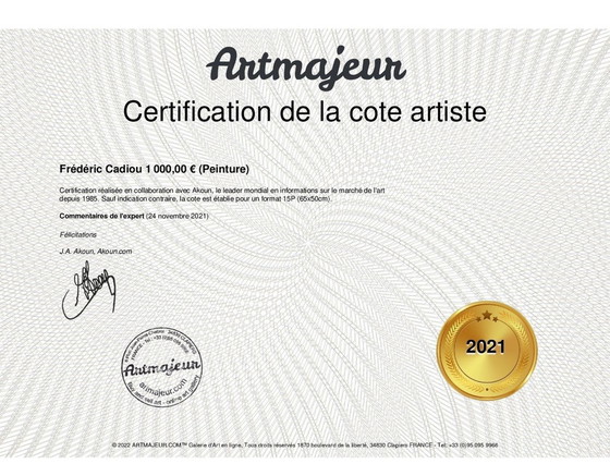 Image 1 of Cap Coz. Acrílico de Frédéric Cadiou 