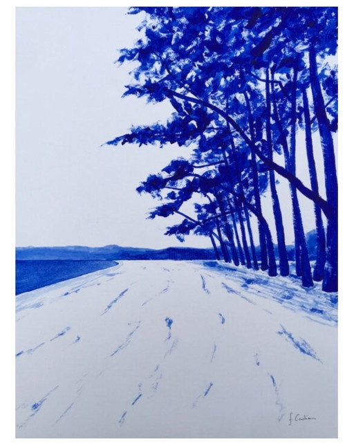 Cap Coz. Acrilico di Frédéric Cadiou 