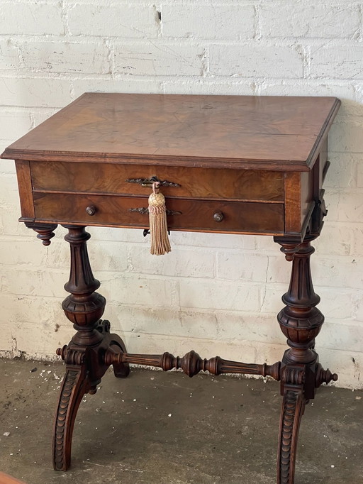 Antique Vanity Make Up Table 