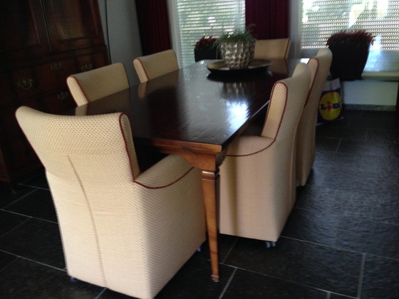 Image 1 of 6x Paul Hofstede dining room chairs