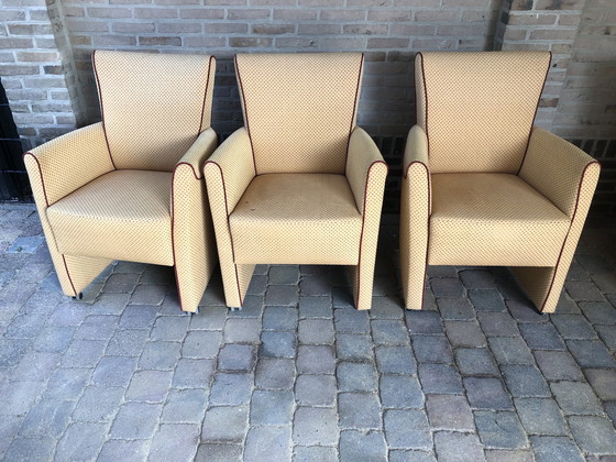 Image 1 of 6x Paul Hofstede dining room chairs