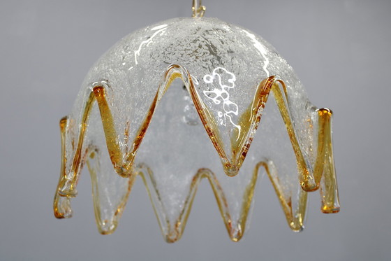 Image 1 of 1970S Murano Glass Pendant Lamp