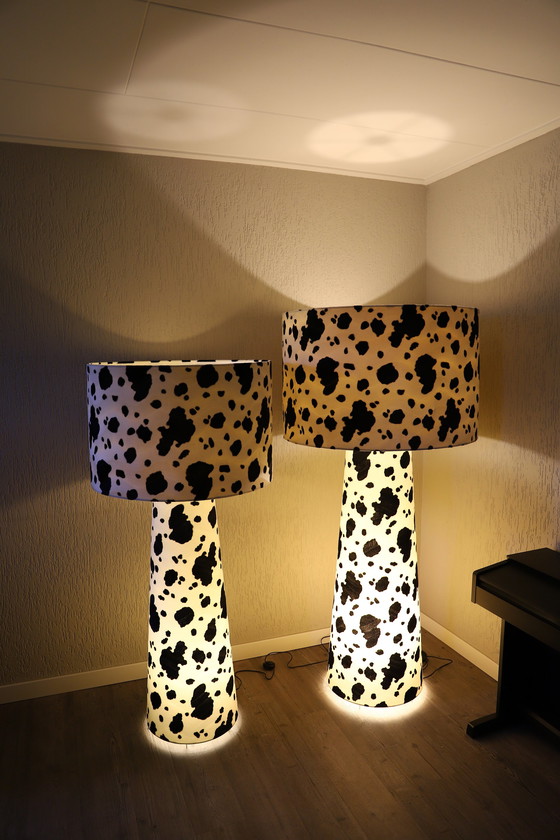 Image 1 of Extra Big Shadow Cappellini Cow Fabric by Marcel Wanders