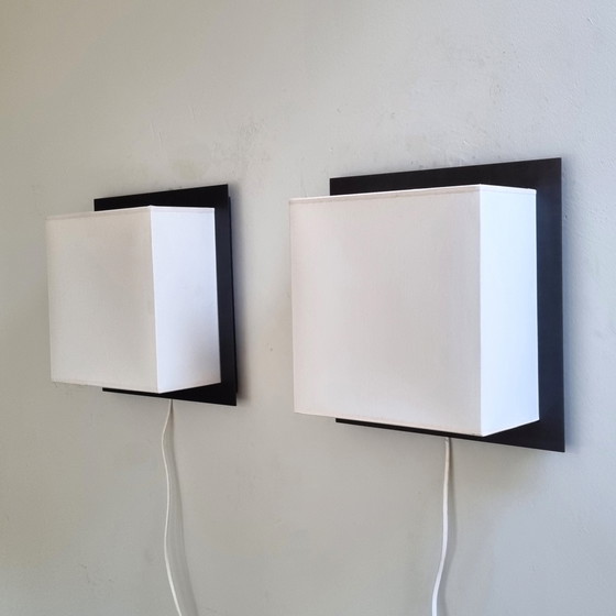 Image 1 of 2x Belgian Design Wall lamps