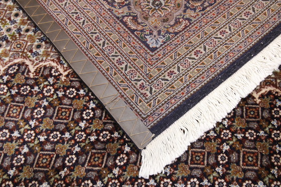 Image 1 of Alfombra persa original anudada a mano Tabriz Mahi fina con seda 400 x 302 cm en excelente estado