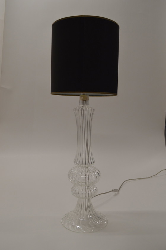 Image 1 of Lamp Glass, Shade Black/Gold