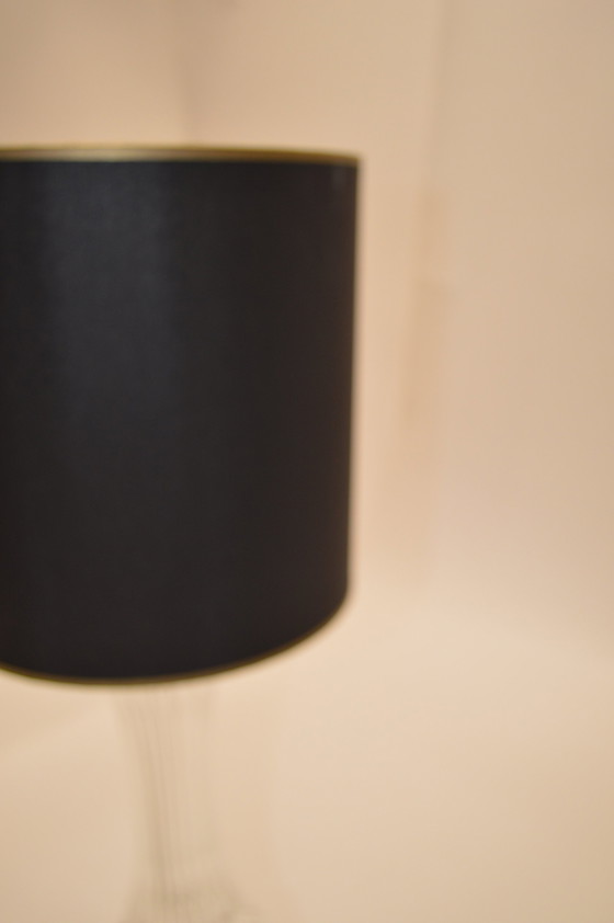 Image 1 of Lamp Glass, Shade Black/Gold