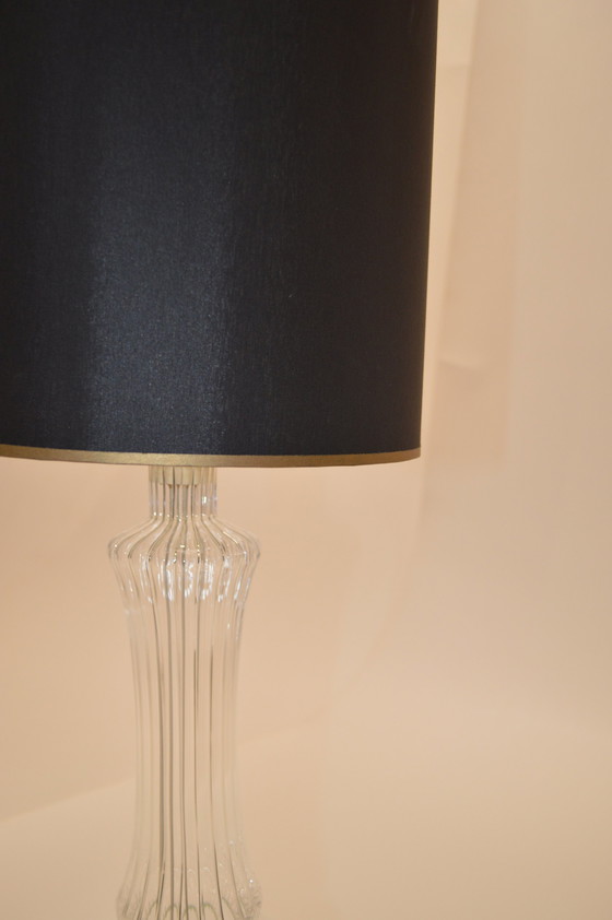 Image 1 of Lamp Glass, Shade Black/Gold