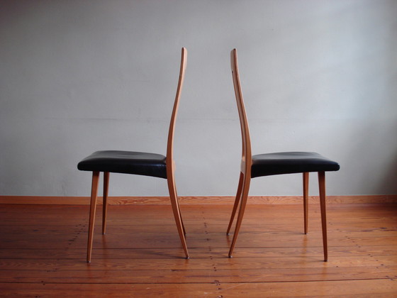 Image 1 of 4x Chaise de salle à manger de Veil par Ernst Martin Dettinger