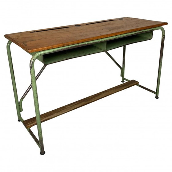 Image 1 of Industrial desk, lectern, side table - 1950s