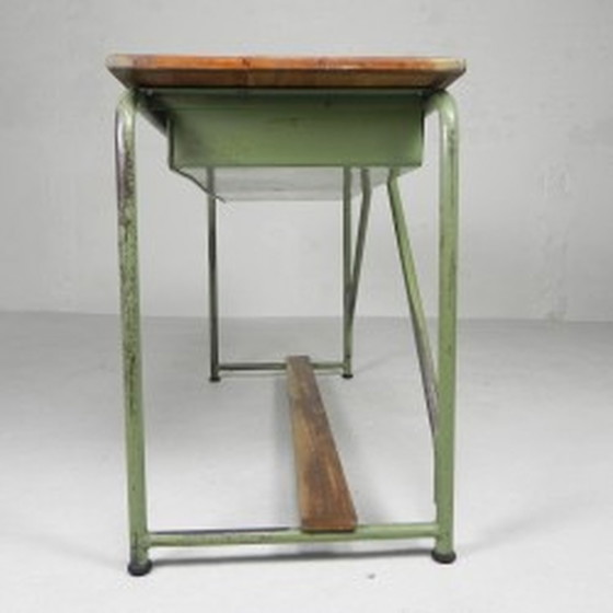 Image 1 of Bureau industriel, pupitre, table d'appoint - années 1950