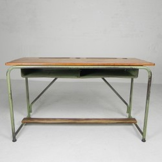 Image 1 of Bureau industriel, pupitre, table d'appoint - années 1950