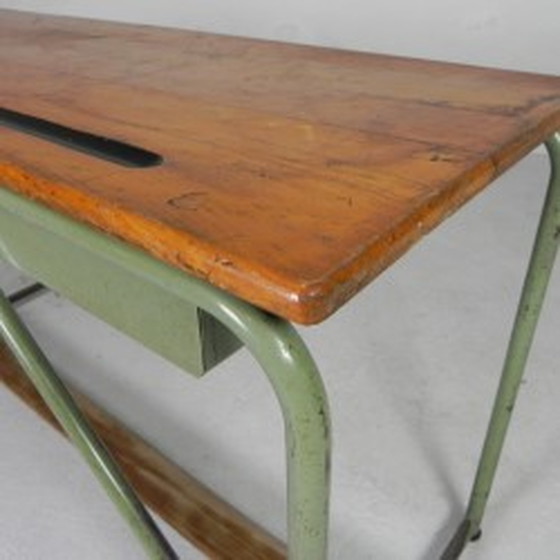 Image 1 of Bureau industriel, pupitre, table d'appoint - années 1950