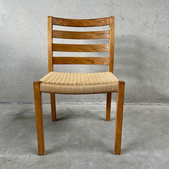 Image 1 of 4x J.L Møller dining room chair 1970