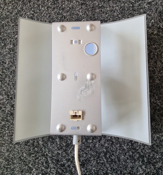 Image 1 of Lámpara de pared de vidrio esmerilado macizo. Bélgica