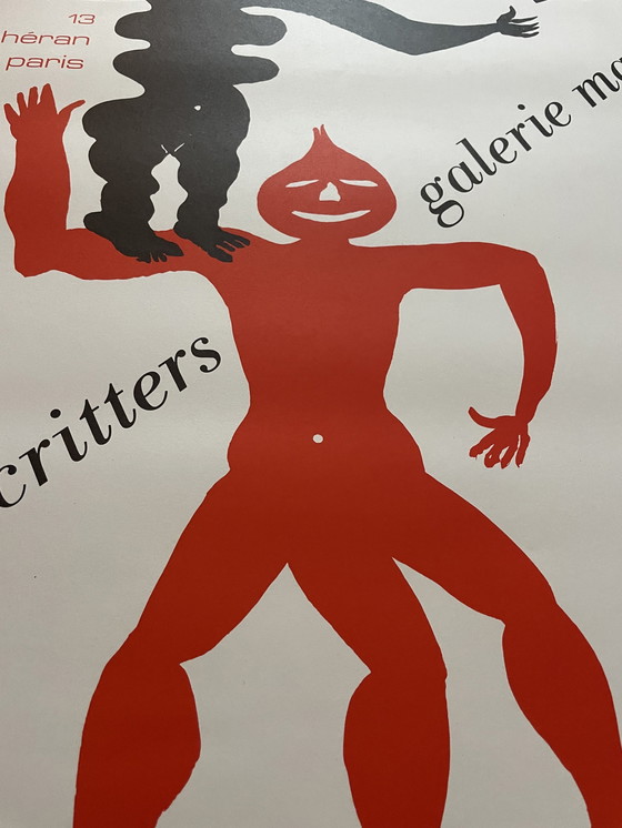 Image 1 of Alexander Calder (1898-1976), Crags And Critters.., Paris 1975, Exibition Poster