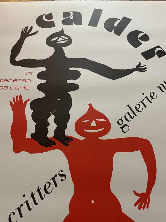 Image 1 of Alexander Calder (1898-1976), Crags And Critters.., Paris 1975, Exibition Poster