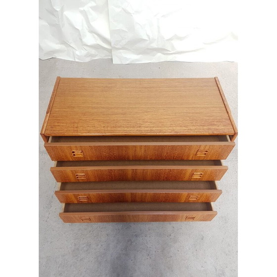 Image 1 of Vintage teak chest of drawers, Denmark 1970