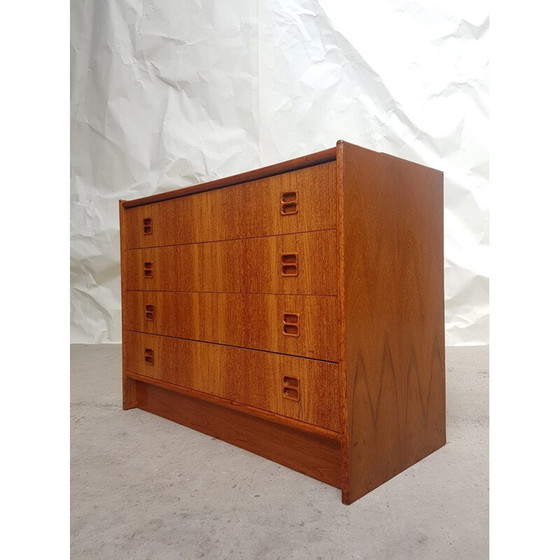 Image 1 of Vintage teak chest of drawers, Denmark 1970