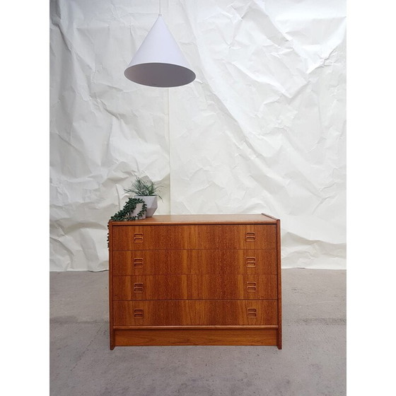 Image 1 of Vintage teak chest of drawers, Denmark 1970