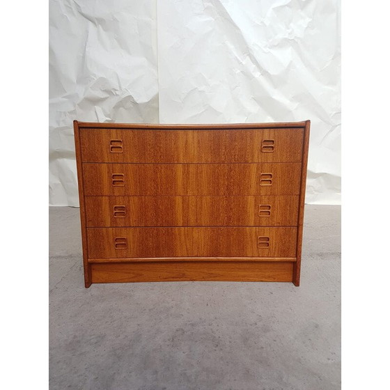 Image 1 of Vintage teak chest of drawers, Denmark 1970