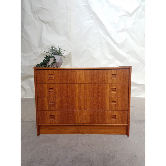 Image 1 of Vintage teak chest of drawers, Denmark 1970
