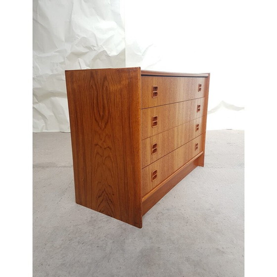Image 1 of Vintage teak chest of drawers, Denmark 1970