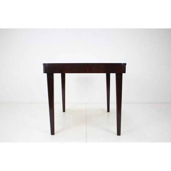Image 1 of Vintage oak and walnut table by Jindřich Halabala, Czechoslovakia 1960