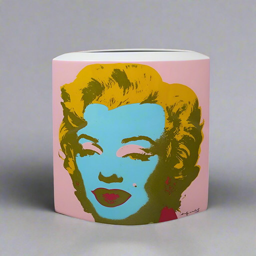 Vase Andy Warhol des années 1990 pour Rosenthal. Fabriqué en Allemagne.