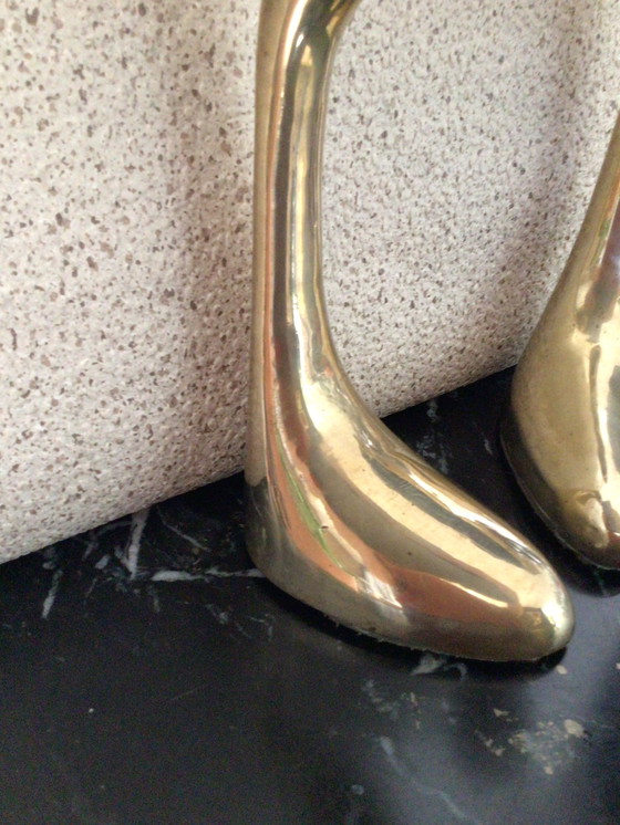 Image 1 of Candelieri in ottone vintage