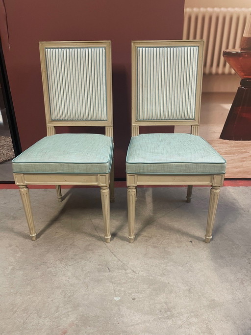 Grange Louis Xvi Chair 2Pieces Showroom Model